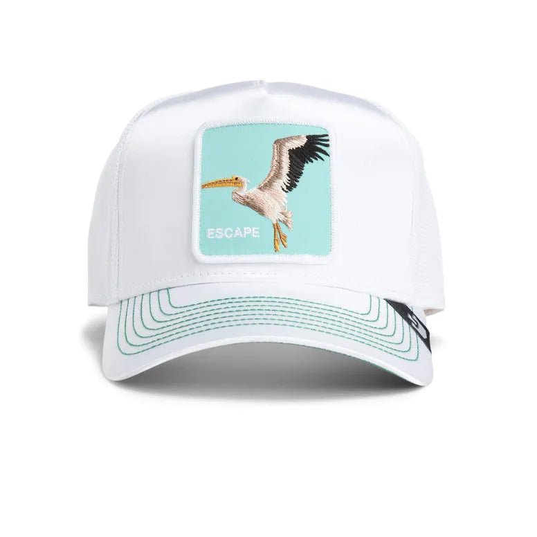 Not Into Yoga Trucker Hat Goorin Bros - Tops and Bottoms USA