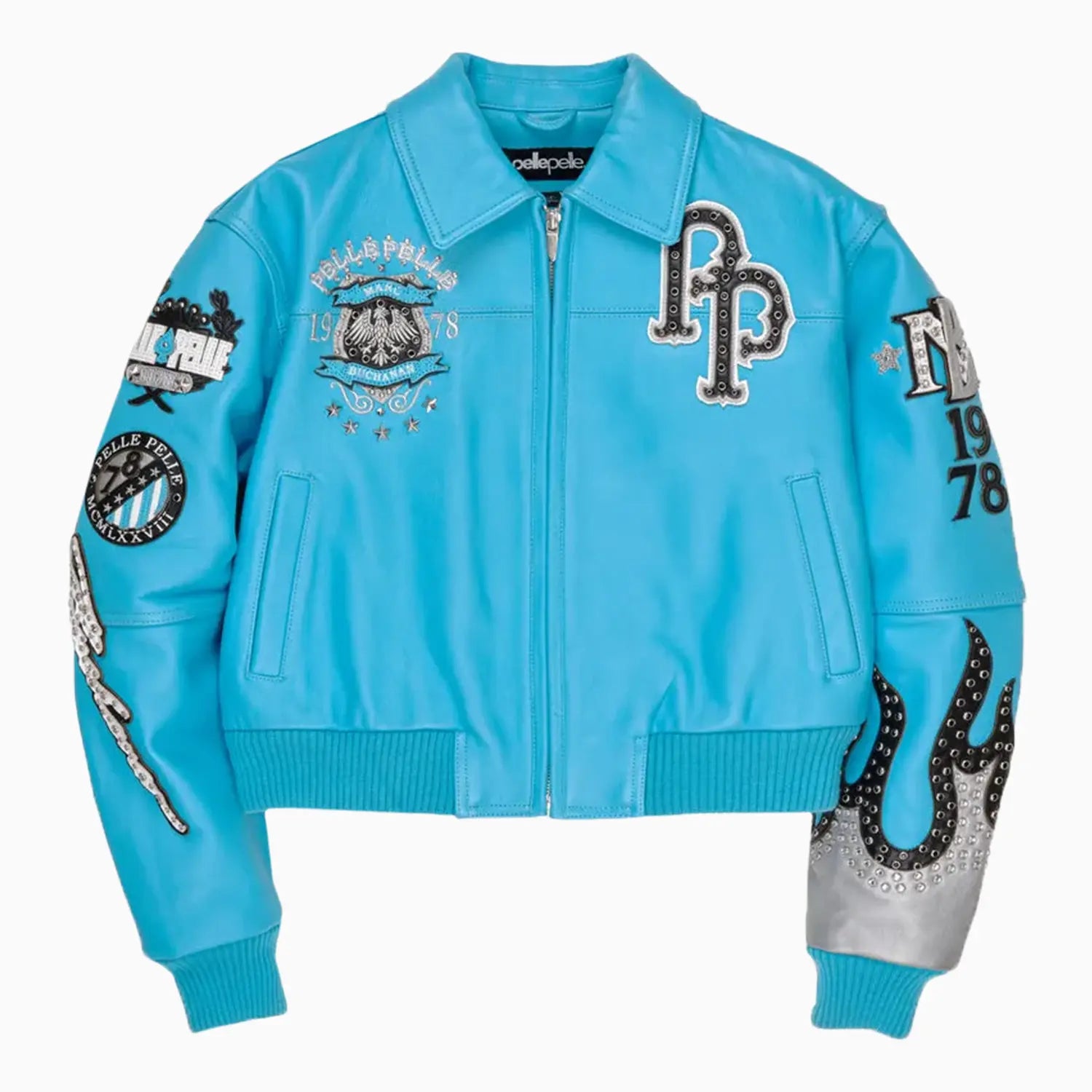 Women's World Famous Leather Jacket Pelle Pelle - Tops and Bottoms USA